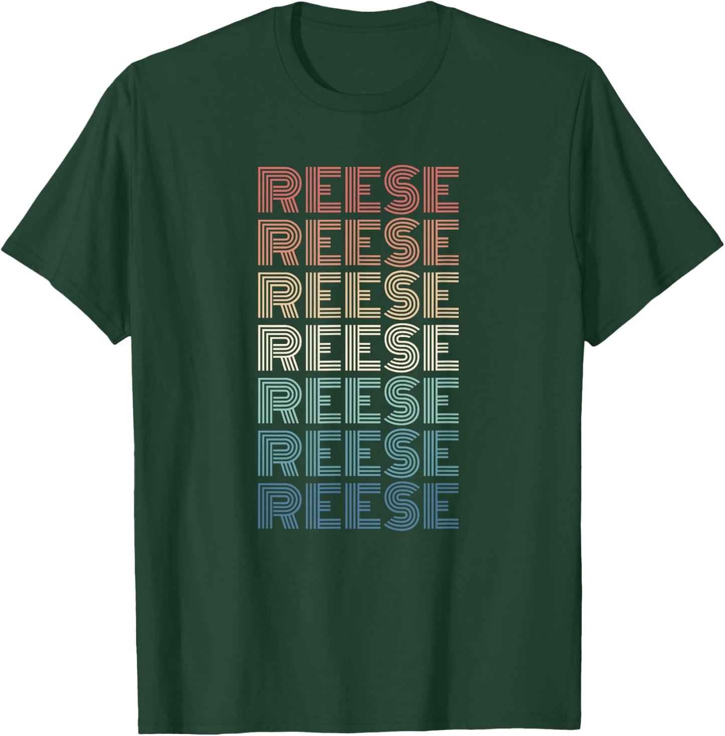 Reese Vintage 80s Style Retro T-Shirt - T-Shirt | Forest