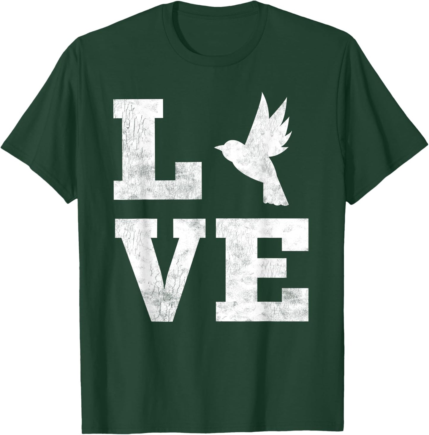 Love Birds Shirt Bird Lover Owner Birder Gifts Ornithology T-Shirt - T-Shirt | Forest