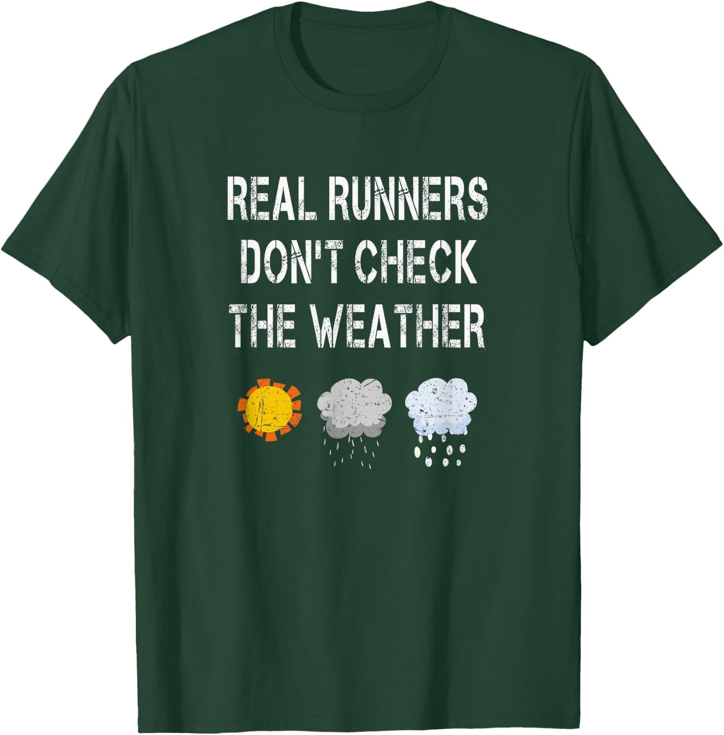 Run Streak Funny Runners Gifts Sarcastic Running Sayings T-Shirt - T-Shirt | Forest
