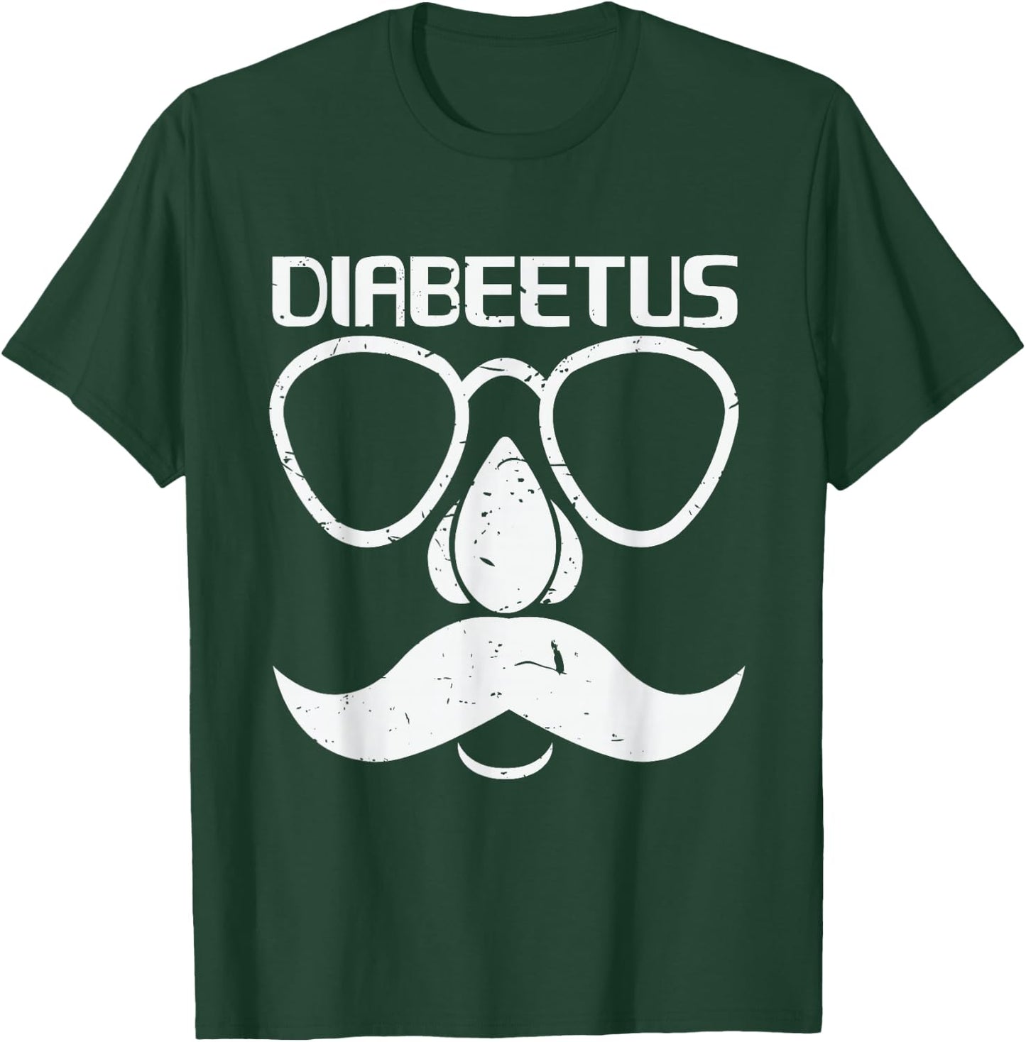 Diabeetus Beard Diabetes Awareness Gift T-Shirt - T-Shirt | Forest