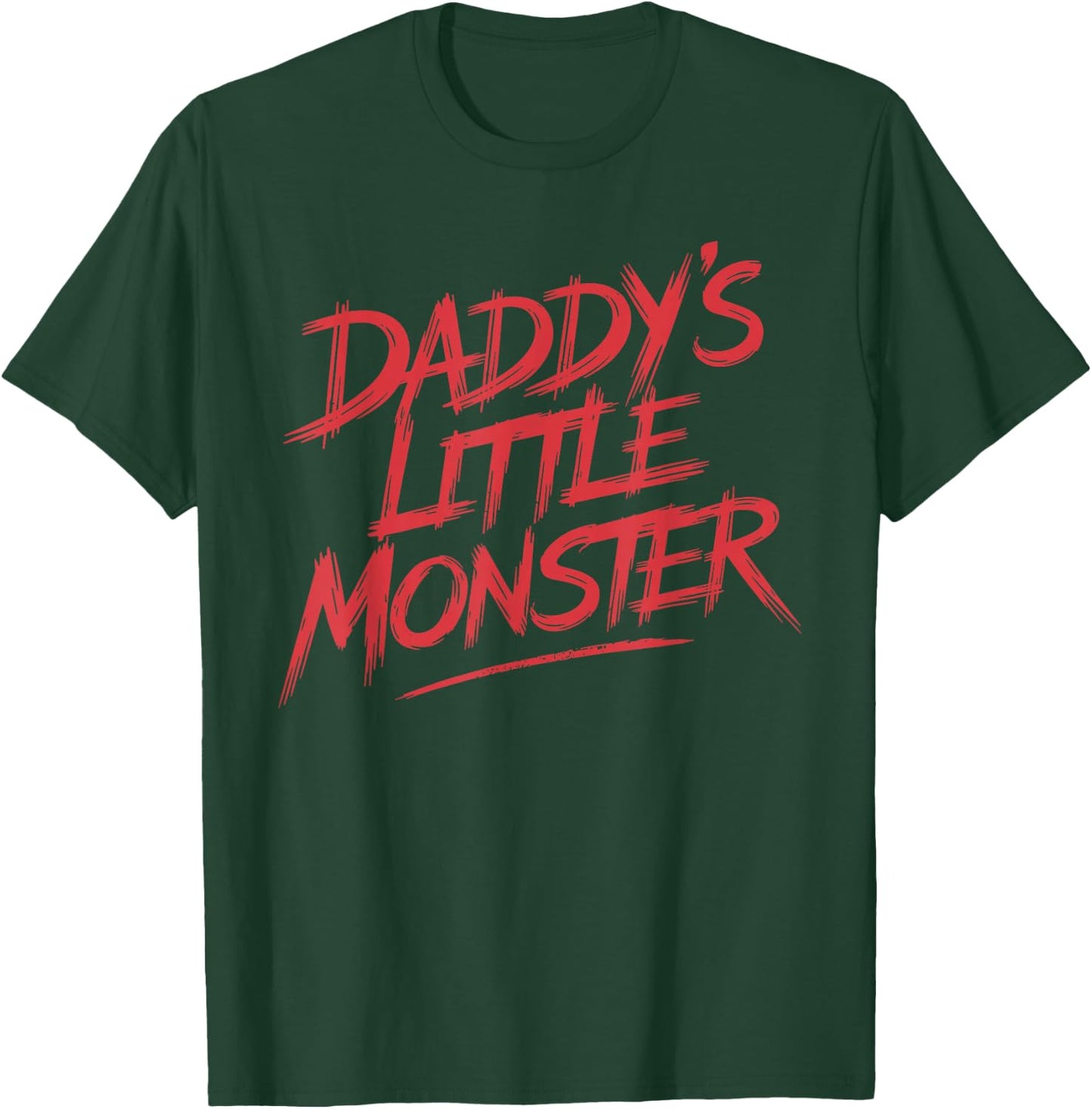 Daddy's Little Monster Halloween Costume T Shirt for Kids T-Shirt - T-Shirt | Forest