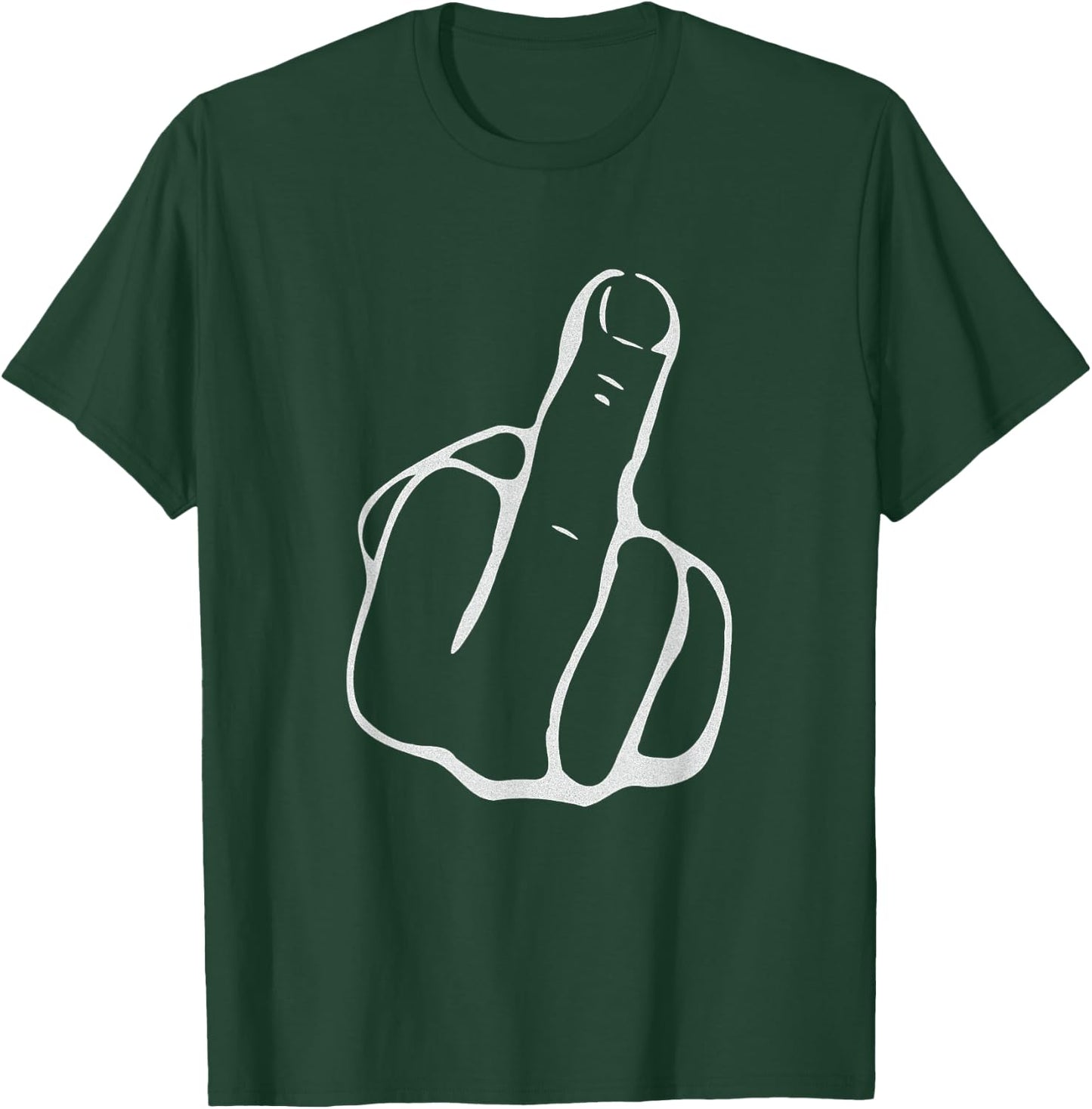 Middle Finger Flip Off T-Shirt - T-Shirt | Forest
