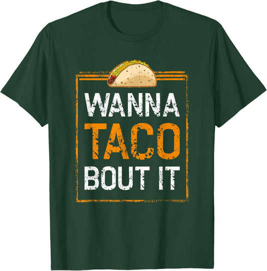 School Counselor Shirts - Wanna Taco Bout It T-Shirt - T-Shirt | Forest