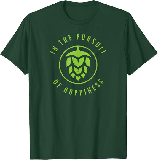 in The Pursuit of Hoppiness/IPA Craft Beer T-Shirt - T-Shirt | Forest