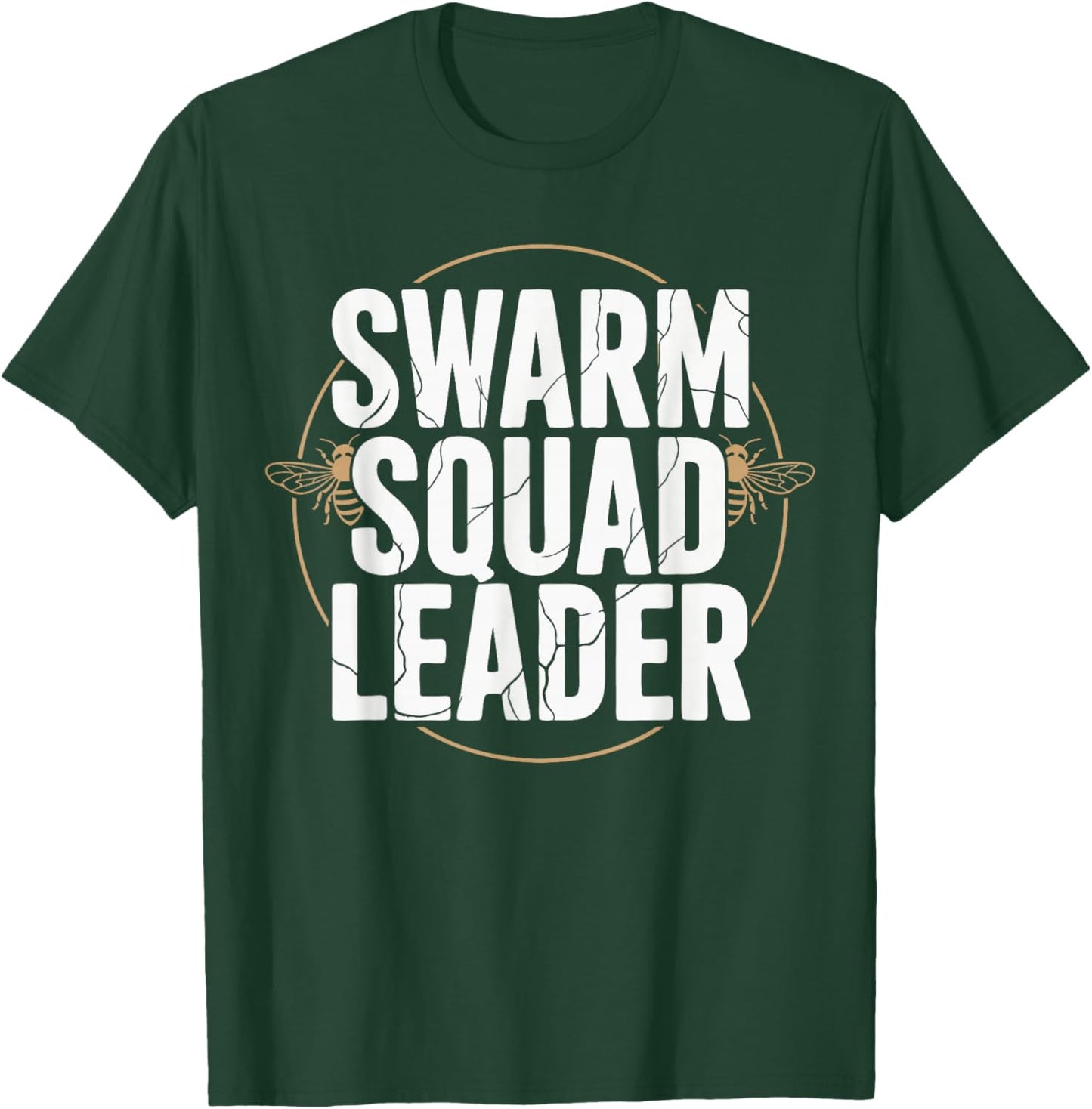 Beekeeping Bee Swarm Leader Beekeeper T-Shirt - T-Shirt | Forest