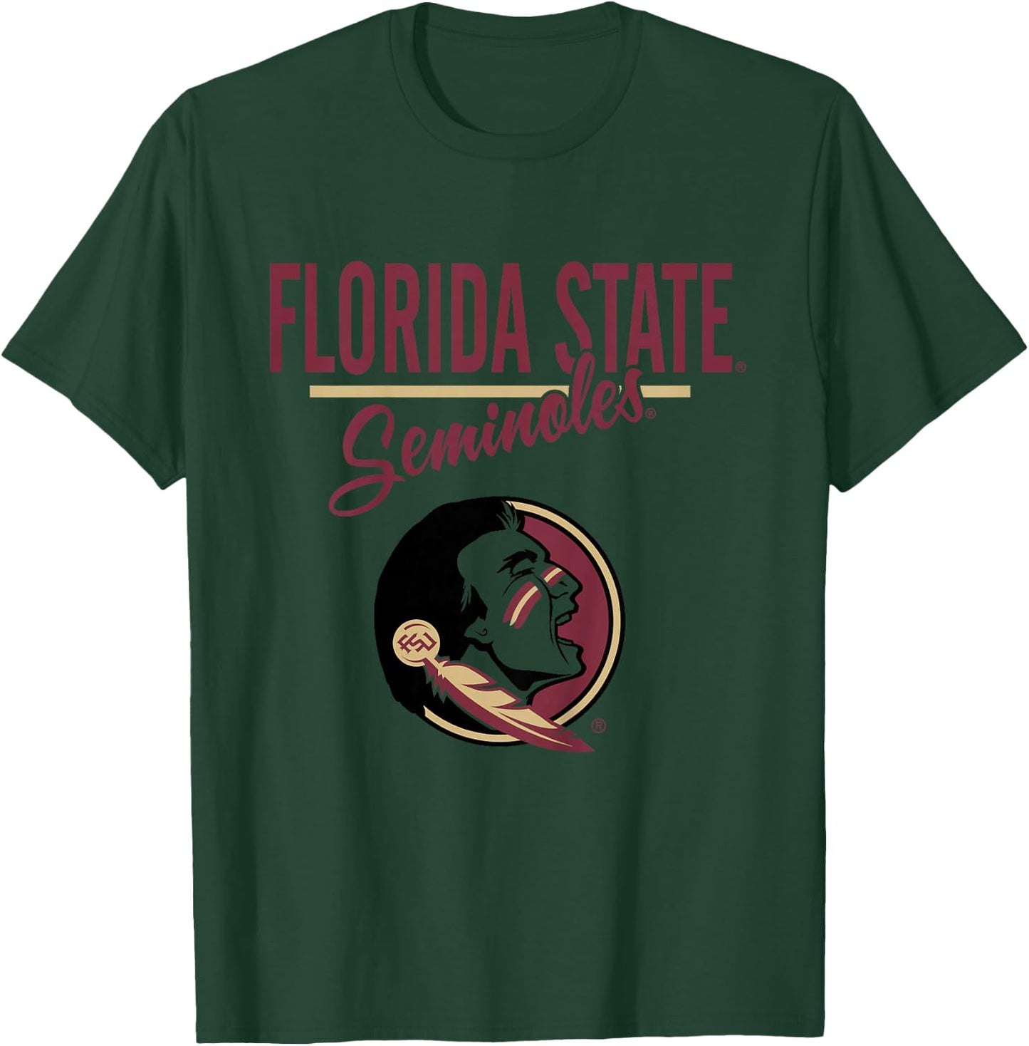 Kids Florida State Seminoles Kid's Mascot White T-Shirt - T-Shirt | Forest
