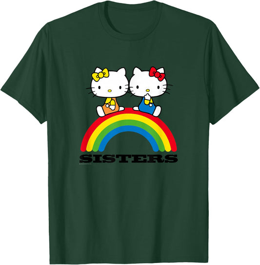 Hello Kitty and Mimmy Sisters T-Shirt - T-Shirt | Forest