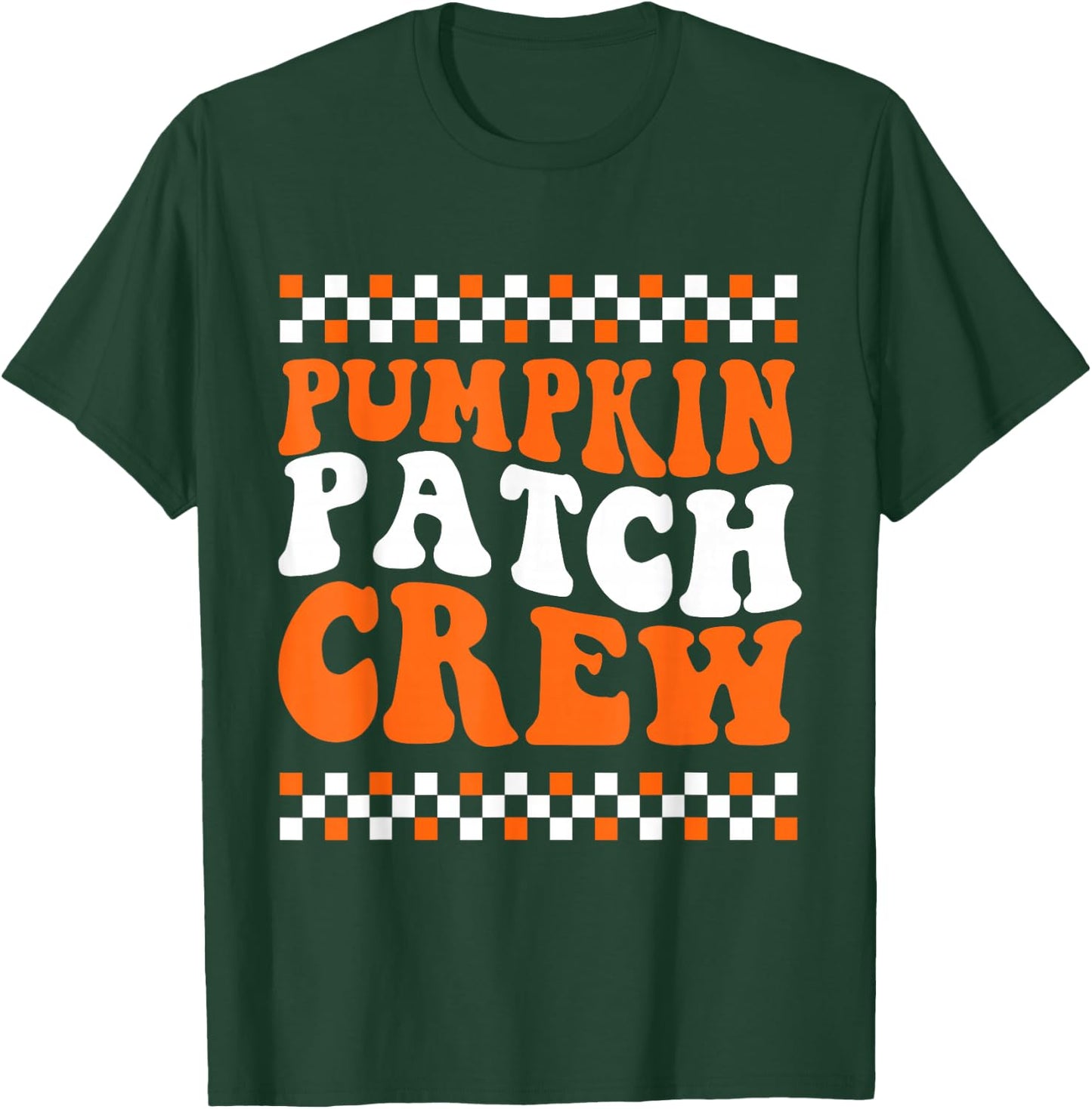 Pumpkin Patch Crew for Kids Boys Toddler Autumn Fall T-Shirt - T-Shirt | Forest