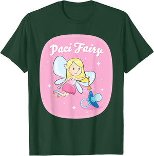Pacifier Fairy for Girls: Cute Paci Fairy Illustration T-Shirt - T-Shirt | Forest