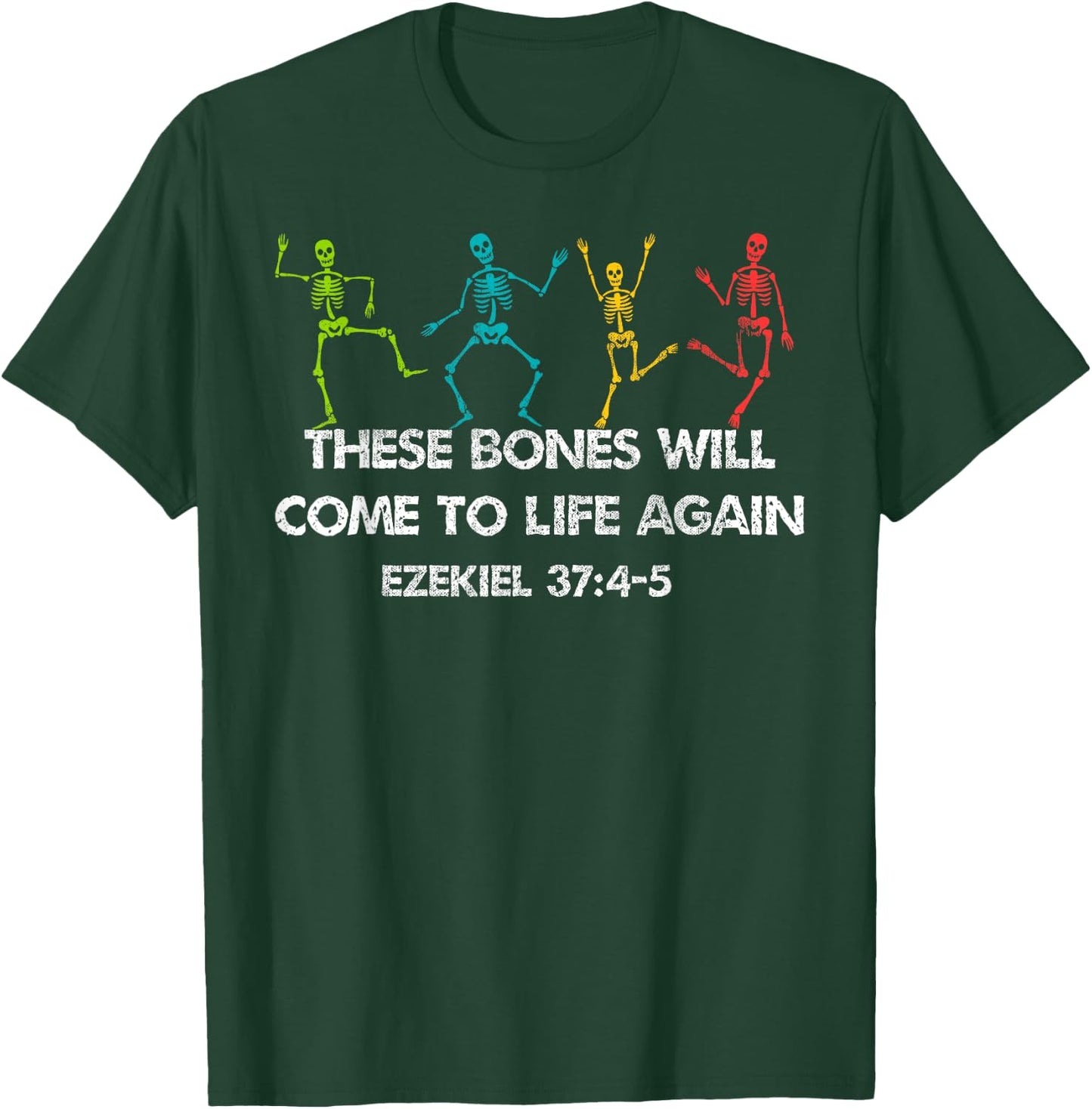 Christian Halloween Shirt Jesus Church Cross Bible Verse T-Shirt - T-Shirt | Forest