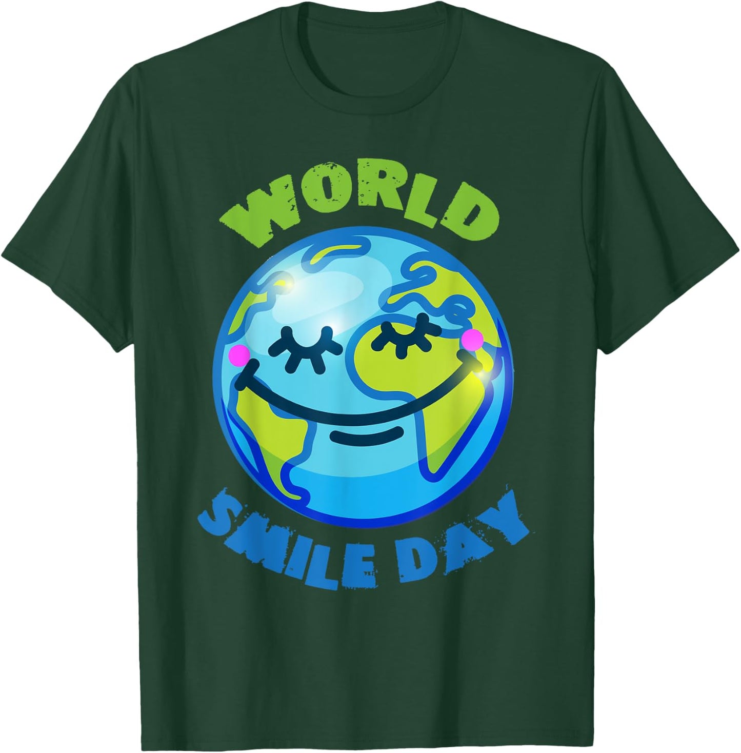 World Smile Day T-Shirt - T-Shirt | Forest