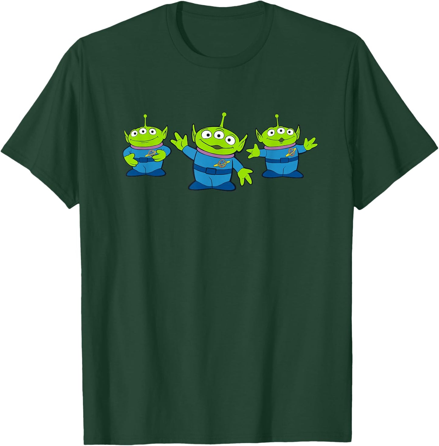 Disney Pixar Toy Story 4 Little Green Men Aliens T-Shirt - T-Shirt | Forest