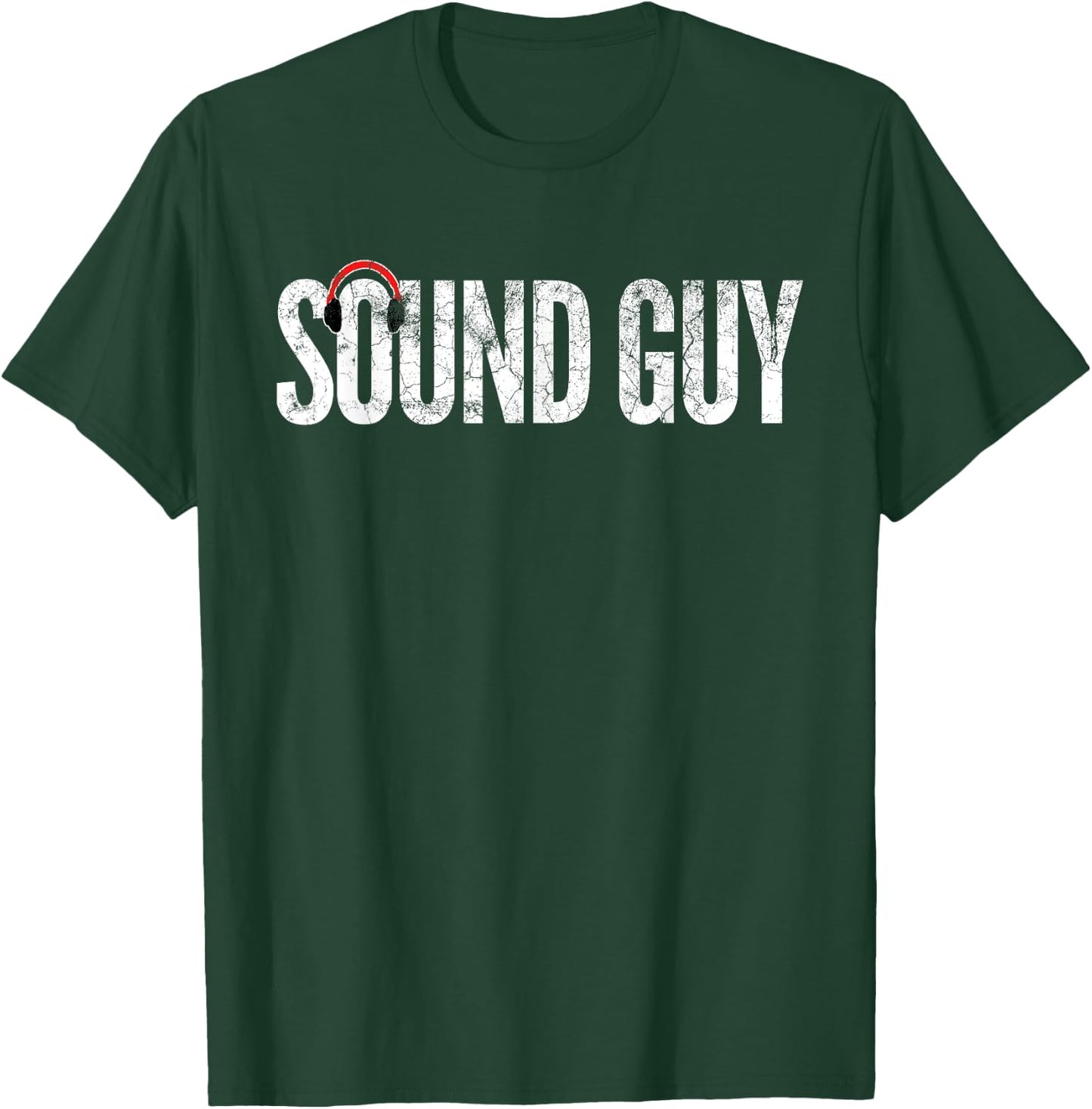 SOUND GUY Audio Engineer Shirt Music Father's Day Gift T-Shirt - T-Shirt | Forest