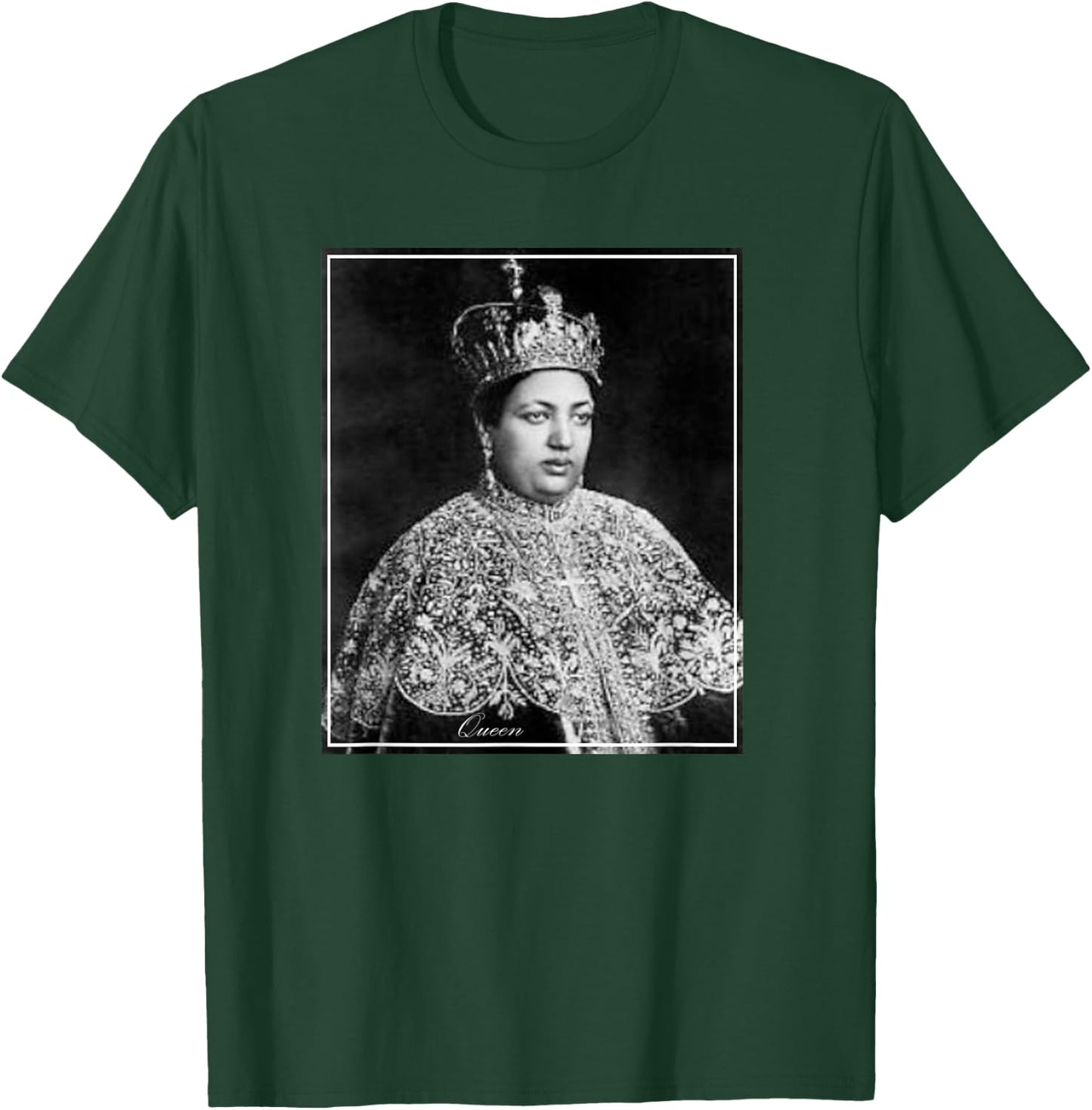 Ethiopian Empress Menen Asfaw T-Shirt - T-Shirt | Forest