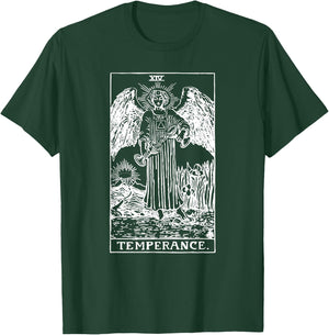 Temperance (Art) Tarot Card XIV T-Shirt - T-Shirt | Forest