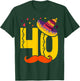 Mexican 40 Year Old 40th Birthday Shirt Men Women T-Shirt - T-Shirt | Forest