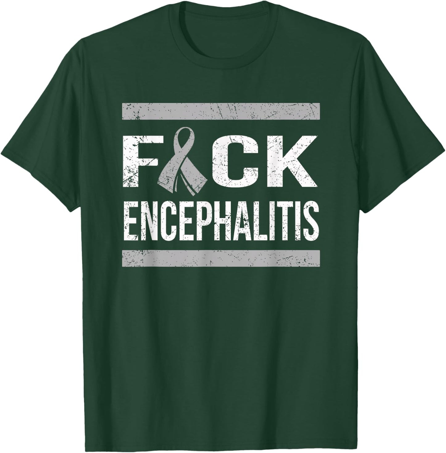Support Encephalitis Awareness T Shirt T-Shirt - T-Shirt | Forest