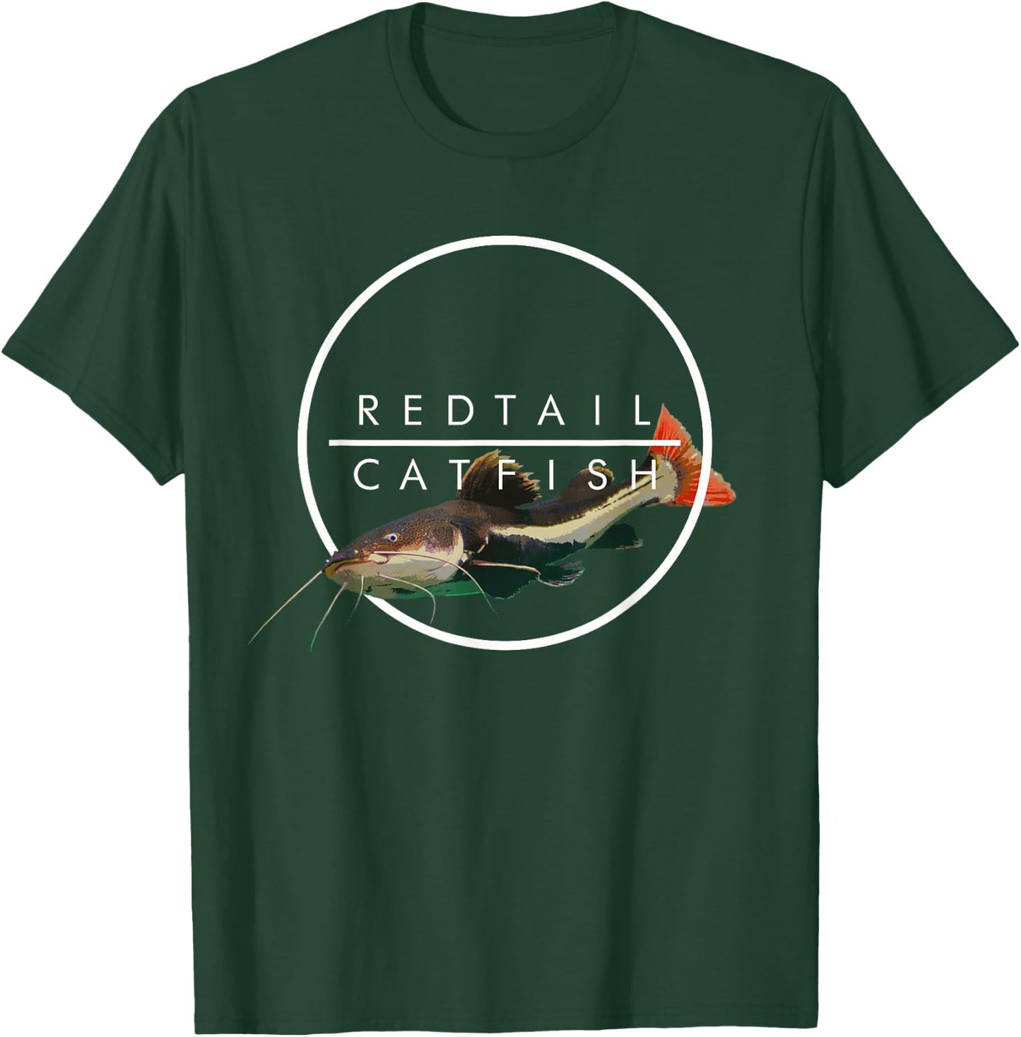 Redtailed Catfish Monster Fish Keeper Water Change T-Shirt - T-Shirt | Forest