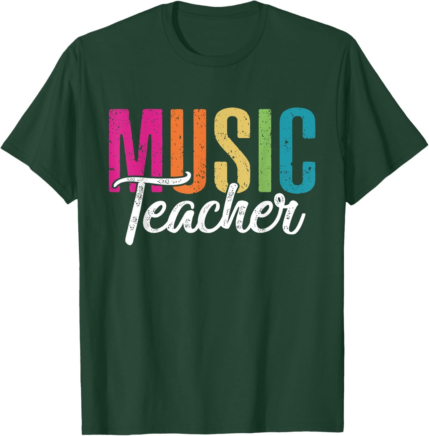 Musician Band Music Teacher T-Shirt - T-Shirt | Forest