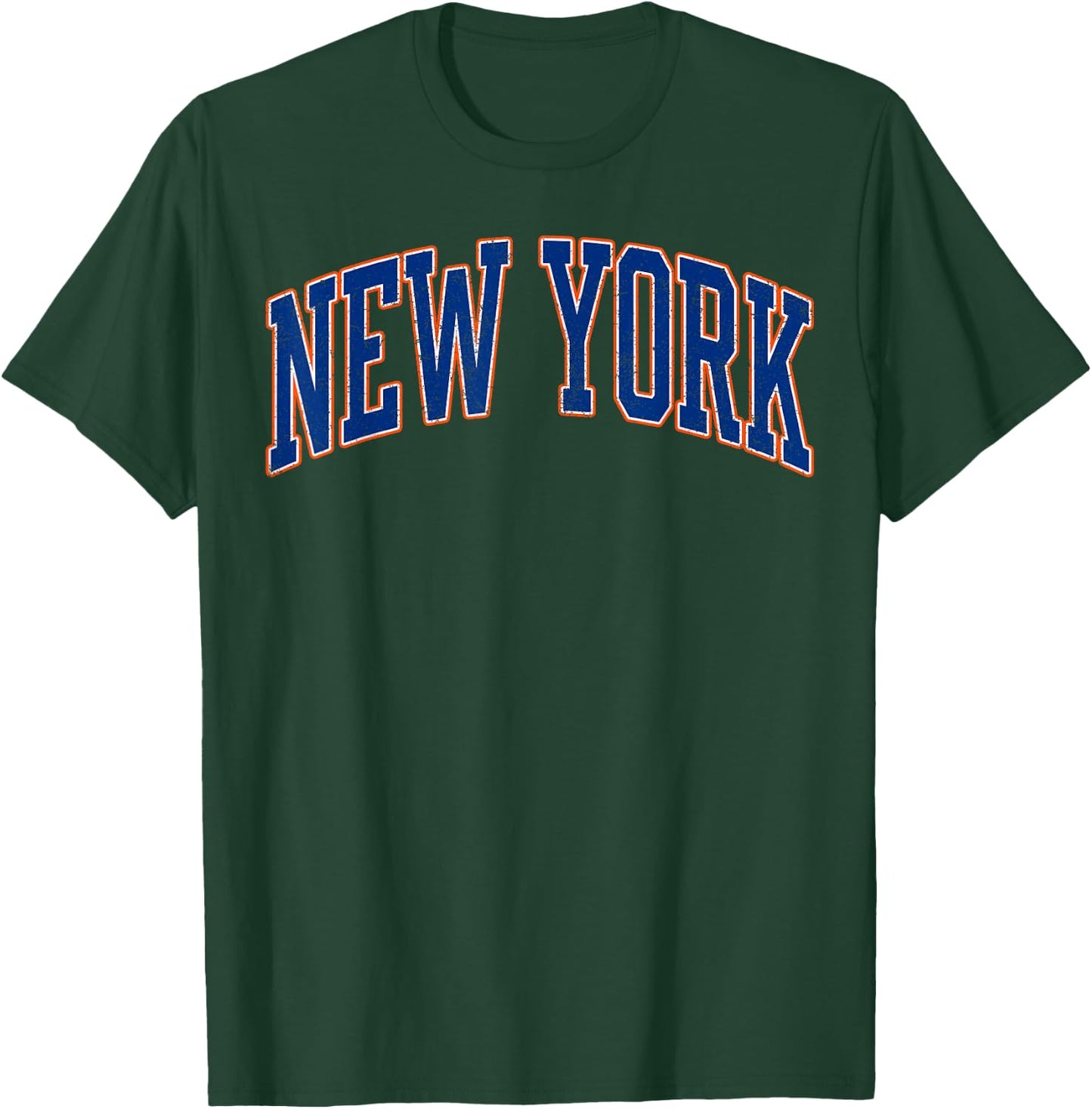 New York - Throwback Design Print - Classic T-Shirt - T-Shirt | Forest