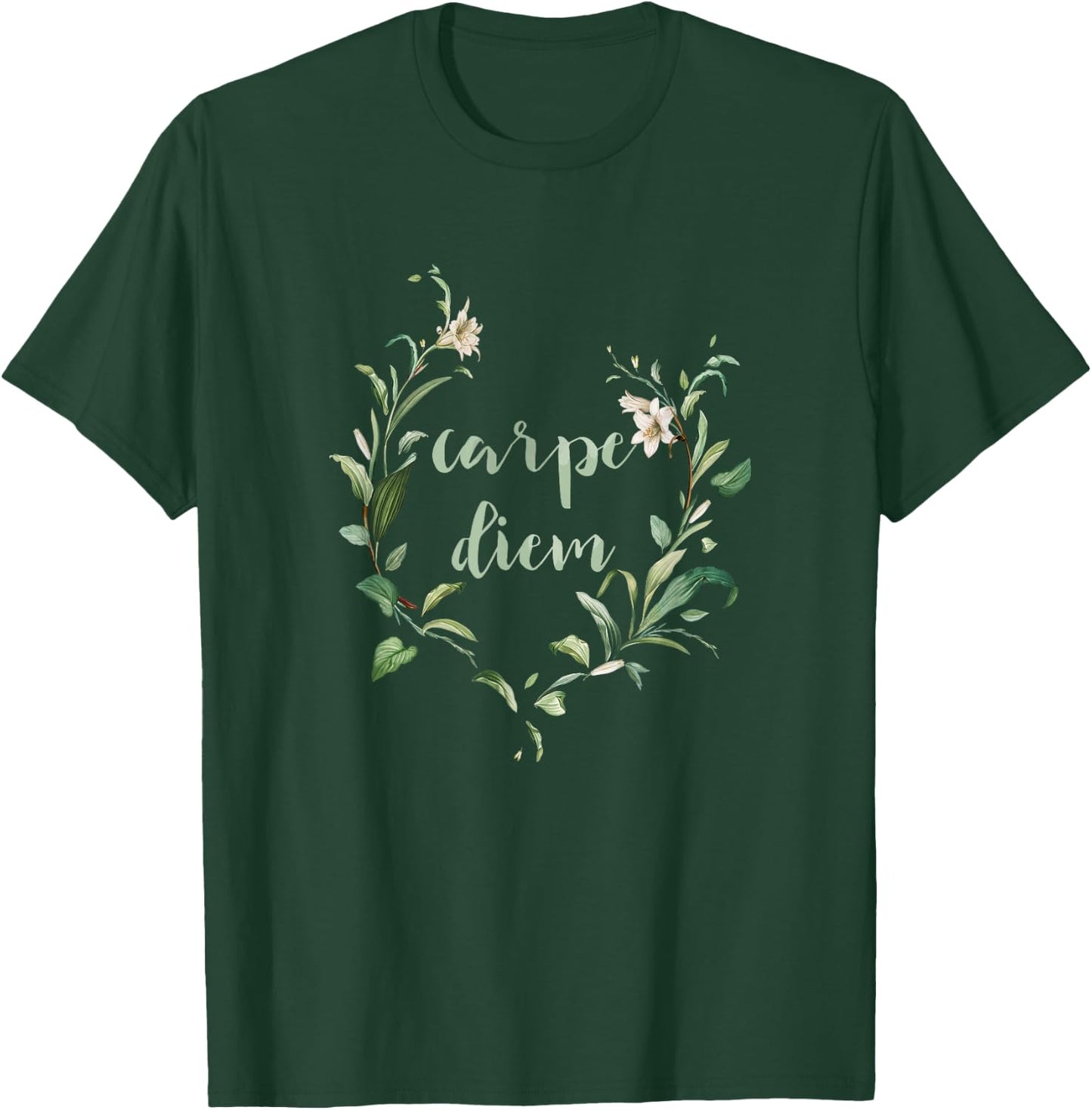 Carpe Diem Shirt Gift T-Shirt - T-Shirt | Forest