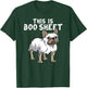 Frenchie Dog Ghost Boo Sheet | French Bulldog Halloween Men Women Kids T-Shirt - T-Shirt | Forest