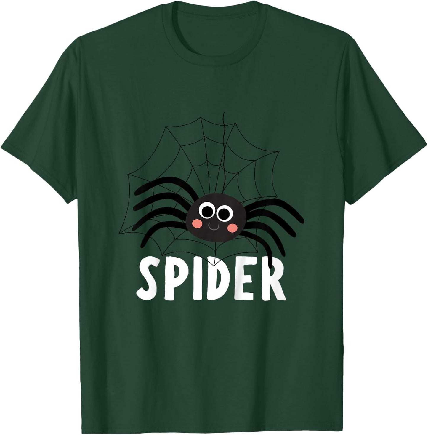 Spider Shirt for Boys Or Girls | Cute Spider Gift T-Shirt - T-Shirt | Forest