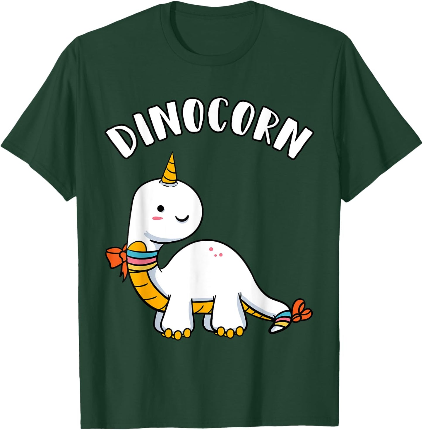 Dinocorn Dinosaur Unicorn Dinosaur Lovers Unicorn T-Shirt - T-Shirt | Forest