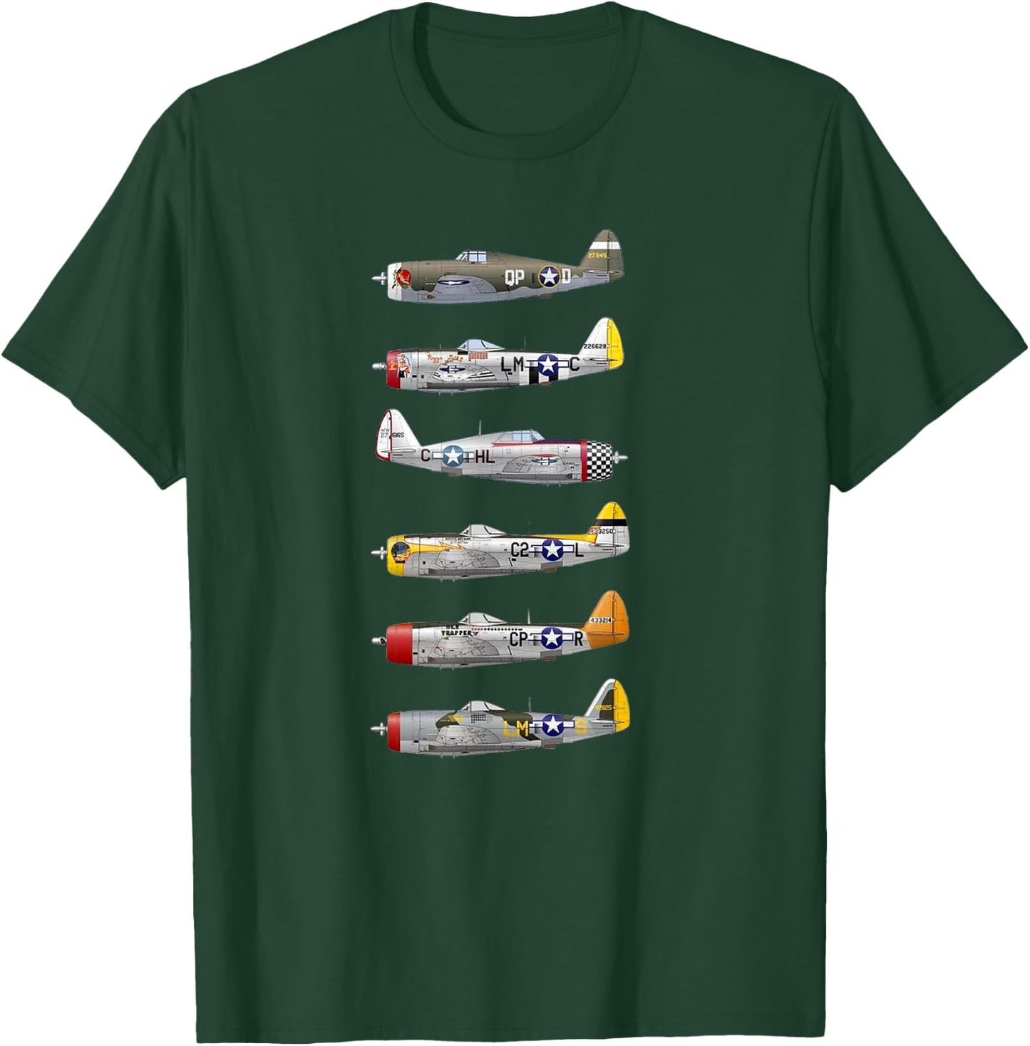 Republic P-47 Thunderbolt “The Jug” P47 T-Shirt - T-Shirt | Forest