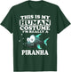 This Is My Human Costume I'm Really A Piranha Fish T-Shirt - T-Shirt | Forest