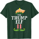 Trump Elf Matching Family Group Christmas Party Pyjamas T-Shirt - T-Shirt | Forest