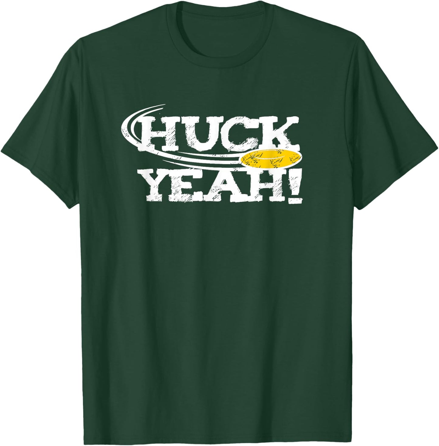 Funny Ultimate Frisbee Shirt Gift Frisbee Player Huck T-Shirt - T-Shirt | Forest