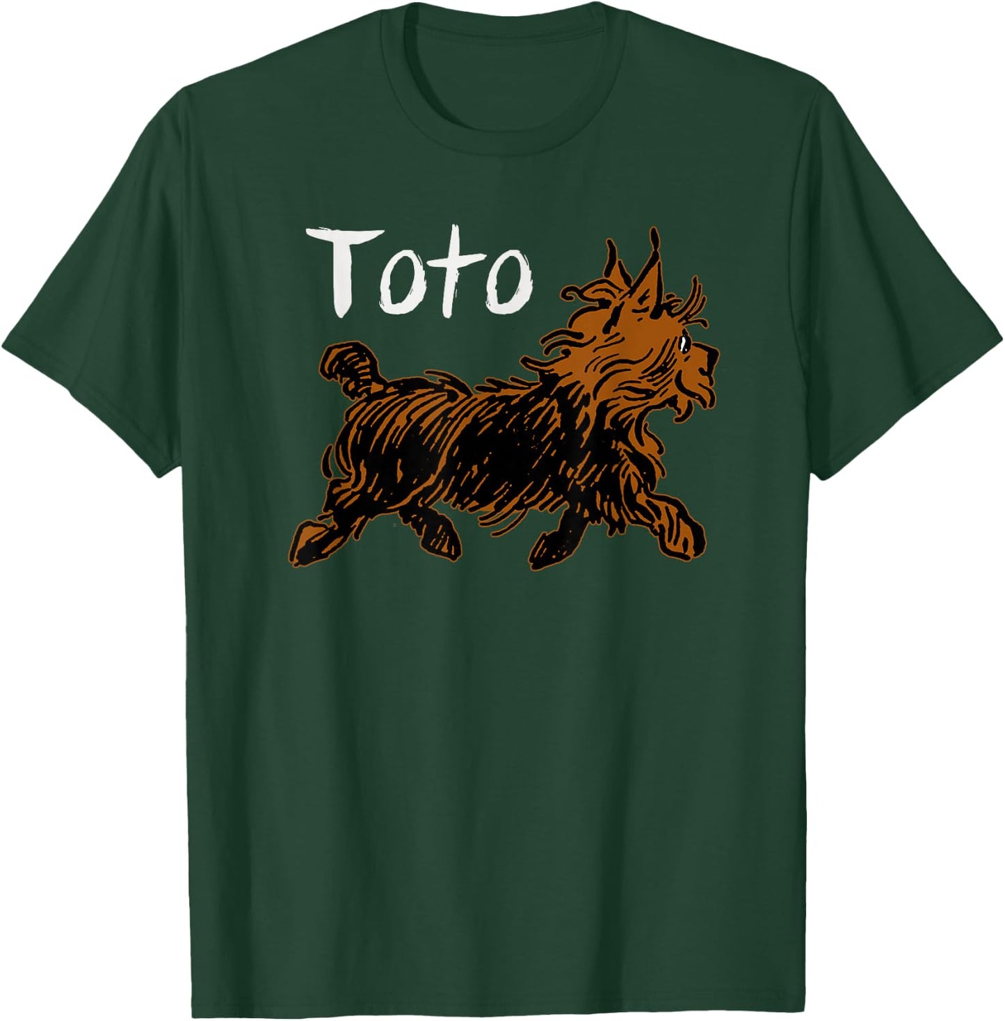 Vintage Oz Toto the Dog Shirt Art -Toto Wizard of Oz Toto T-Shirt - T-Shirt | Forest