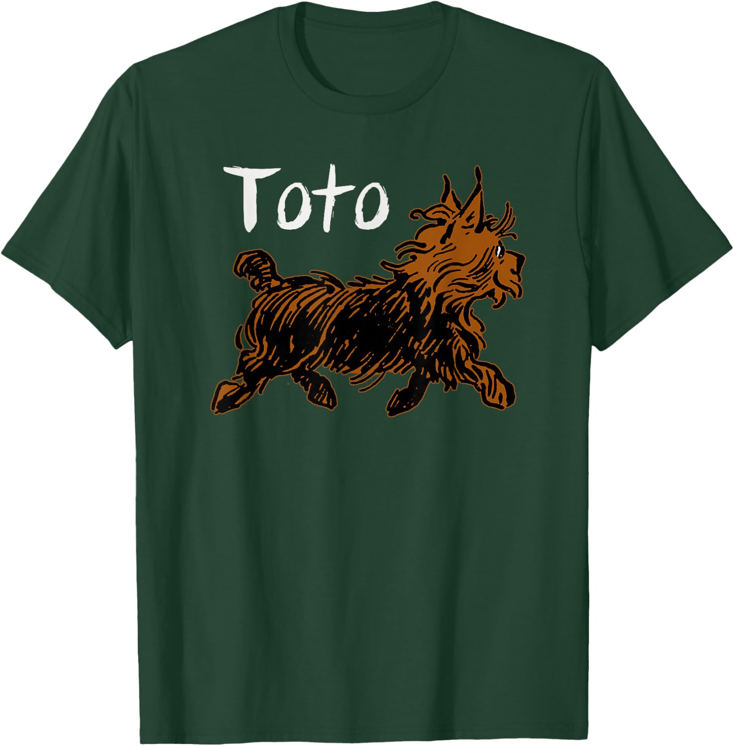 Vintage Oz Toto the Dog Shirt Art -Toto Wizard of Oz Toto T-Shirt - T-Shirt | Forest