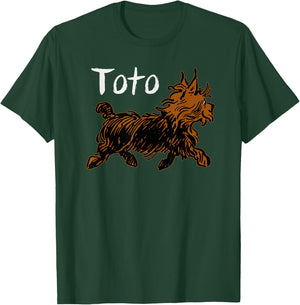 Vintage Oz Toto the Dog Shirt Art -Toto Wizard of Oz Toto T-Shirt - T-Shirt | Forest