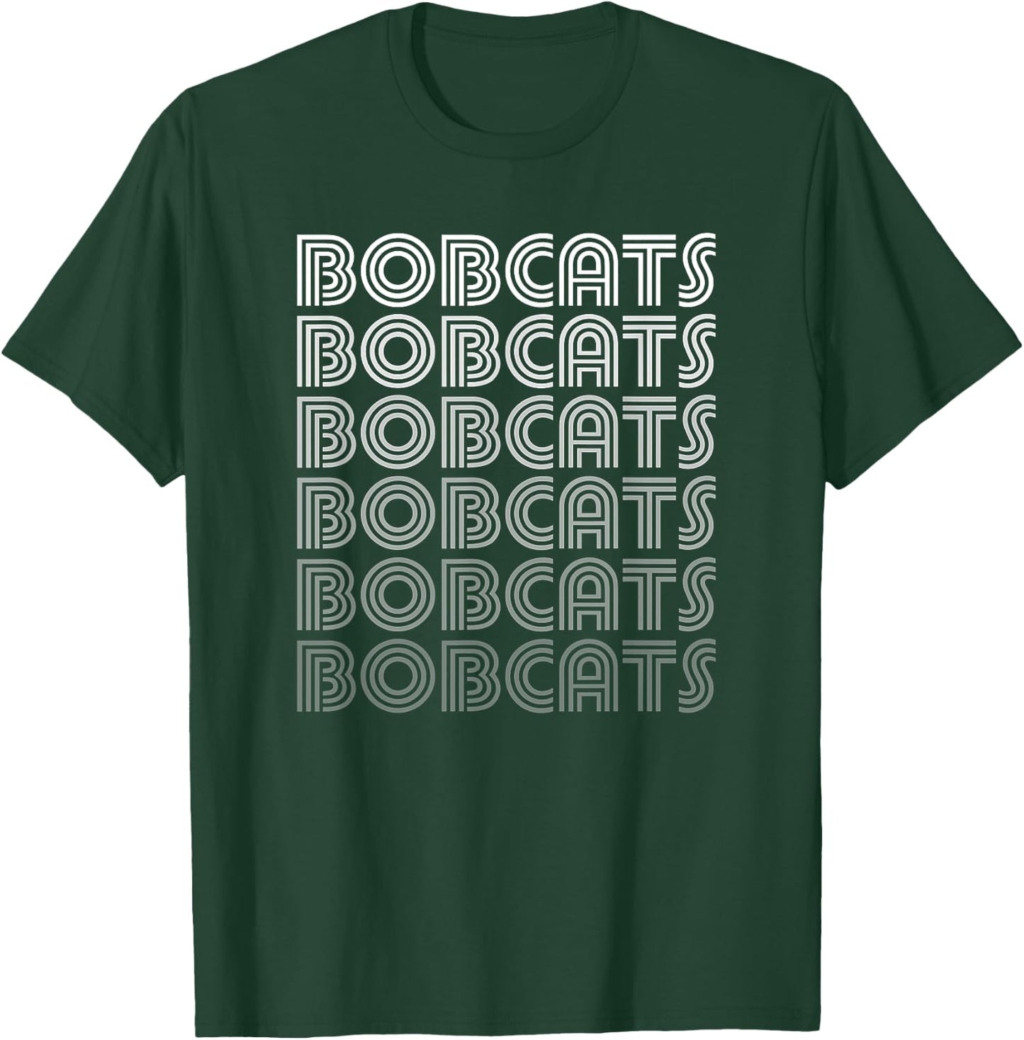 Vintage Bobcats T-Shirt - T-Shirt | Forest