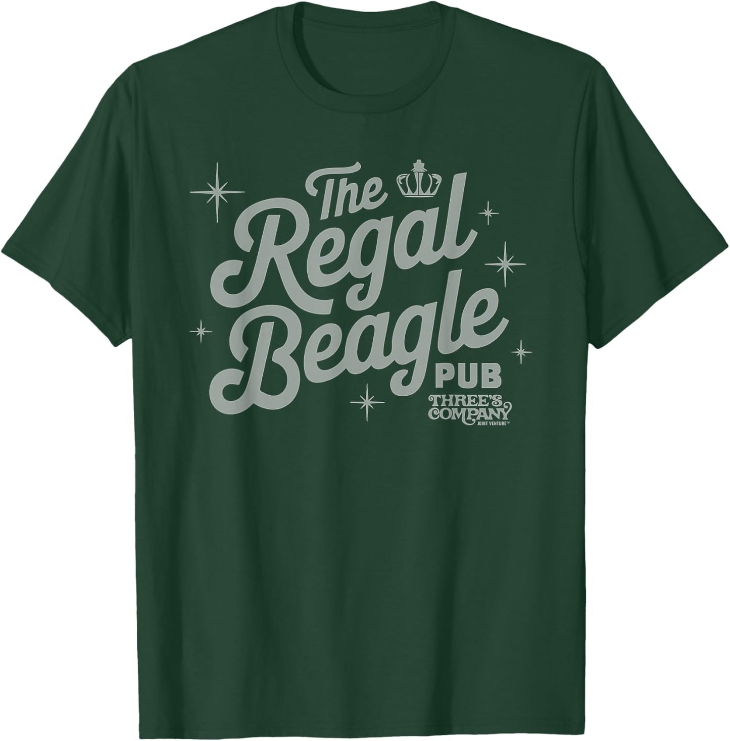 The Regal Beagle Pub Vintage Three's Company Logo T-Shirt - T-Shirt | Forest