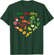 Eat Healthy with Vegetables and Fruits T-Shirt - T-Shirt | Forest