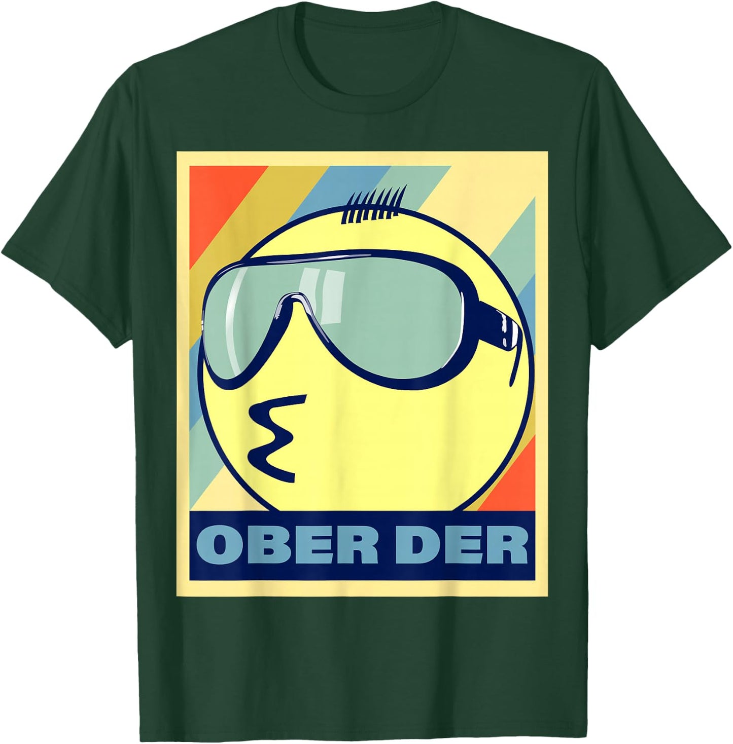 Filipino Emoticon Ober Der Philippine Lips Pointing T-Shirt - T-Shirt | Forest
