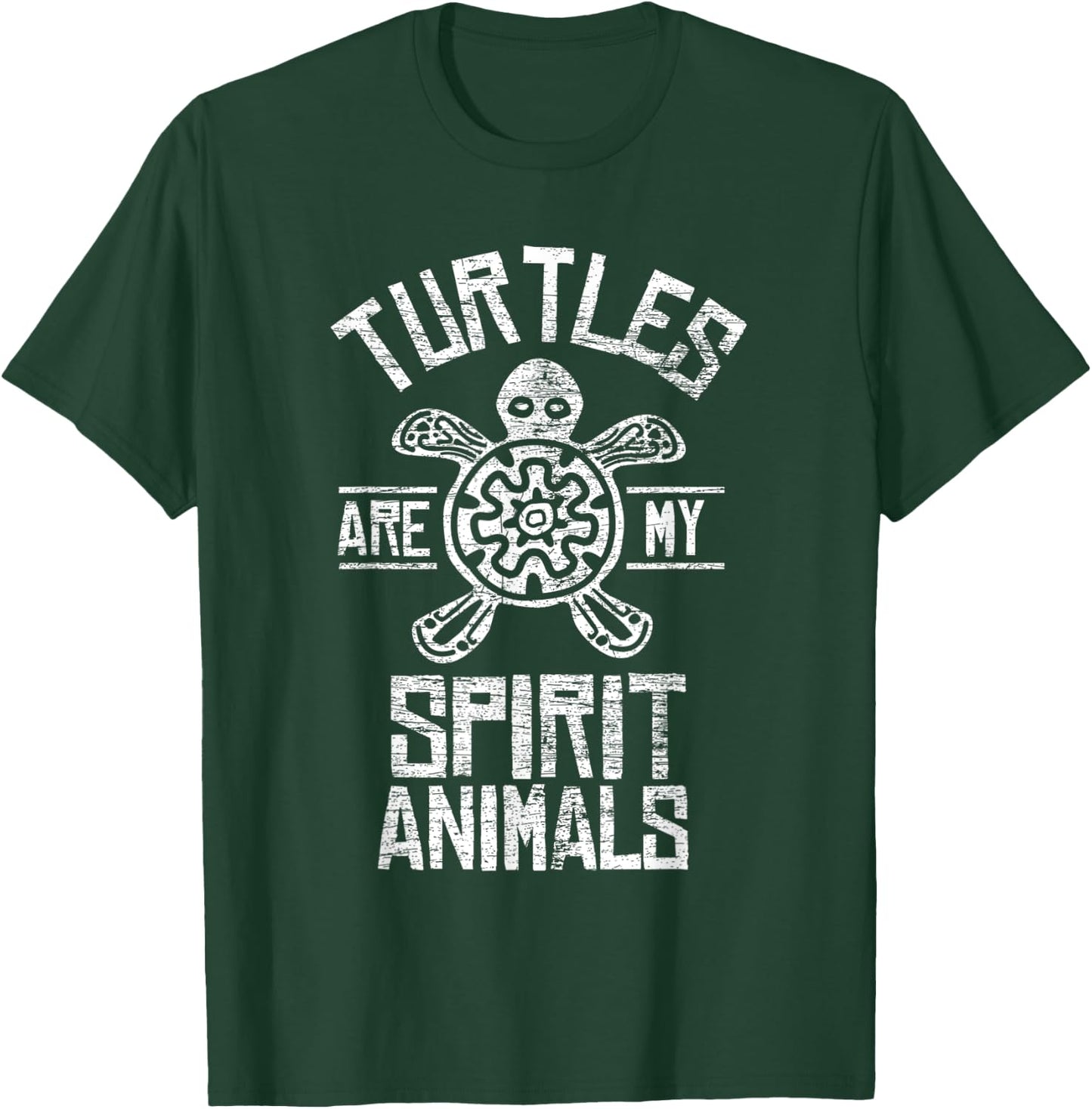 Turtles Are My Spirit Animal Vintage T-Shirt - T-Shirt | Forest
