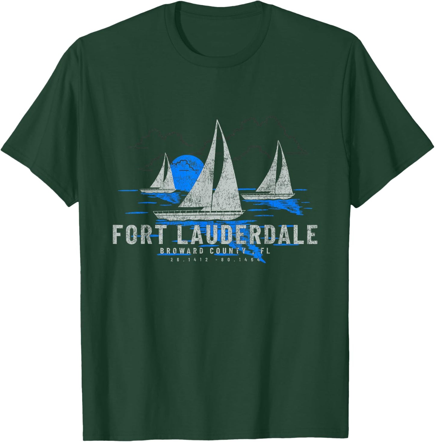 Fort Lauderdale Florida Yachting Souvenir Fort Lauderdale T-Shirt - T-Shirt | Forest