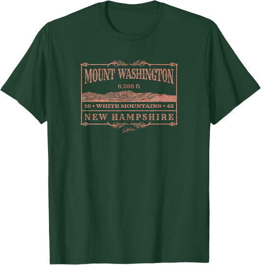 JCombs: Mount Washington, White Mountains, NH T-Shirt - T-Shirt | Forest