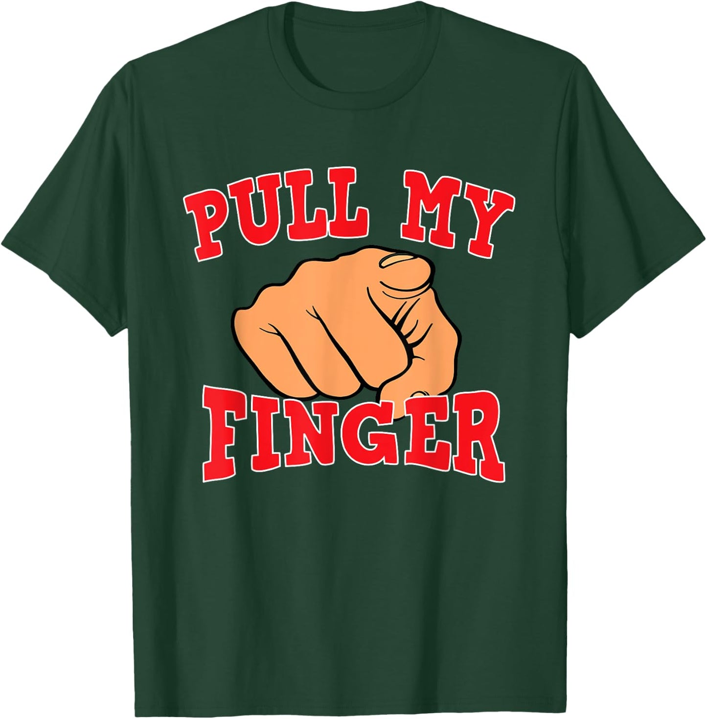 Funny Old Man Pull My Finger Classic Joke T-Shirt - T-Shirt | Forest