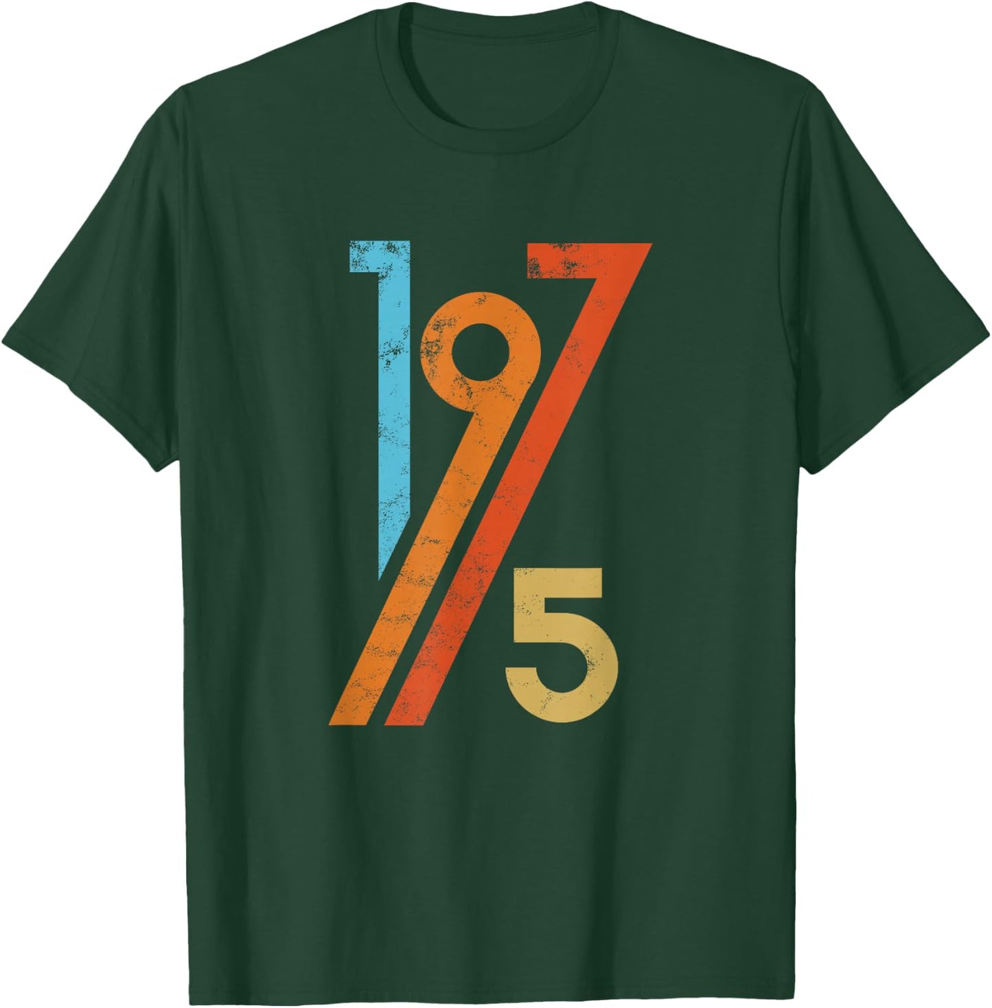 Birthday Vintage 70s Style 1975 T-Shirt - T-Shirt | Forest
