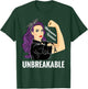 Melanoma Awareness Products Warrior Unbreakable T-Shirt - T-Shirt | Forest