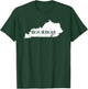 Kentucky Bourbon KY State Home Smooth Drink T-Shirt - T-Shirt | Forest