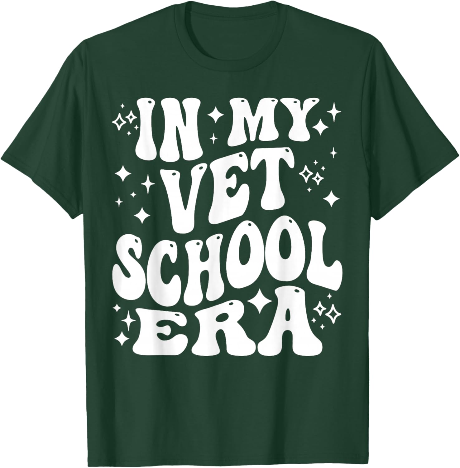 in My Vet School Era, Funny Future Veterinarian, Vet Student T-Shirt - T-Shirt | Forest