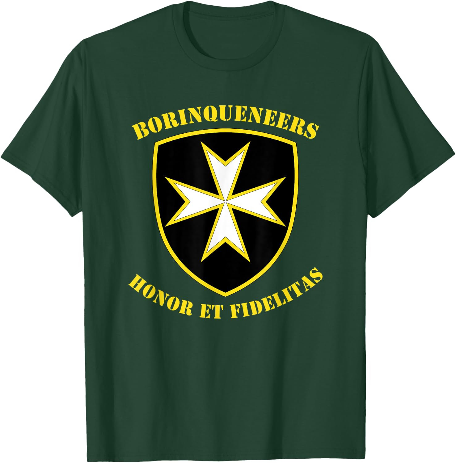 Puerto Rico Borinqueneers T-Shirt - T-Shirt | Forest