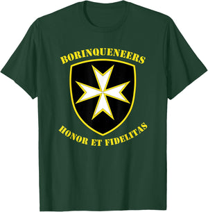 Puerto Rico Borinqueneers T-Shirt - T-Shirt | Forest