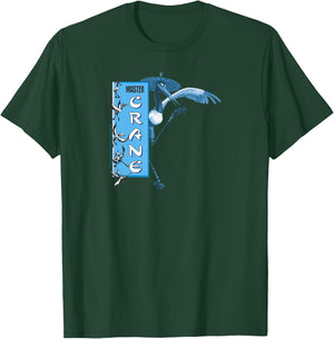 Kung Fu Panda Master Crane Action Pose Banner T-Shirt - T-Shirt | Forest